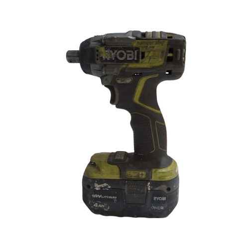 Ryobi Drill and Battery R18IW7
