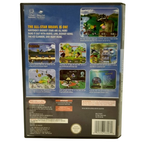 Super Smash Bros. Melee – Nintendo GameCube (With Case & Manual)
