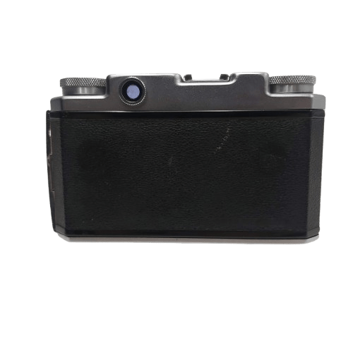 Konica KonicaRapid-S 35mm Film Camera Silver – Includes: Leather Carry Case