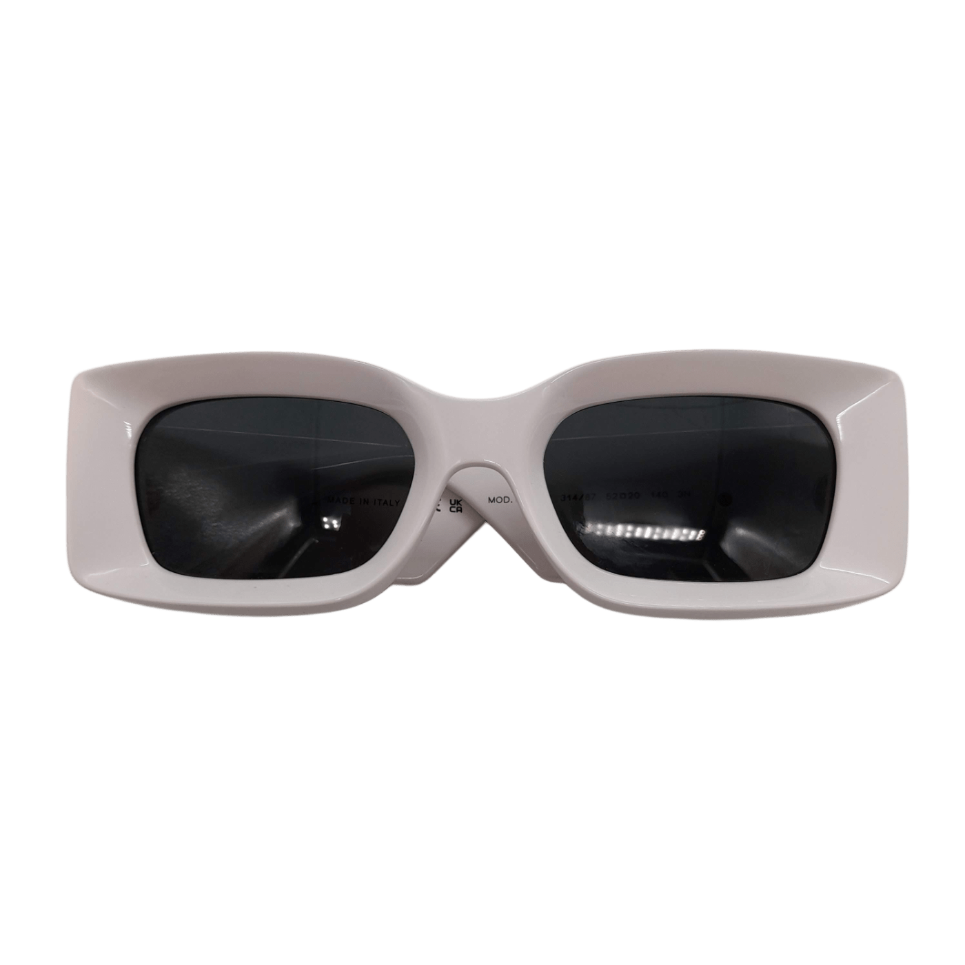 White Versace Sunglasses VE4474-U + Box + Cover + Certificate