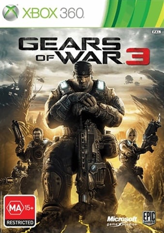 Gears Of War Xbox360 Game – Very Good With Manual