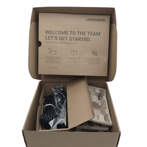 Lowrance Sounder Hook Reveal 7TS Grey In Box With Original Packaging + Cords +Papers + Tranducer (NA 1349875)