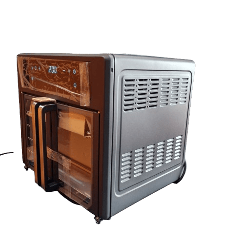Healthy Choice 25L 1700W French Door Digital Air Fryer Convection Oven Trays/Racking are included with Booklet