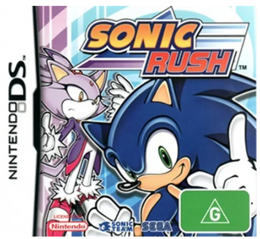 Sonic Rush Nintendo DS Games – Cartridge Only
