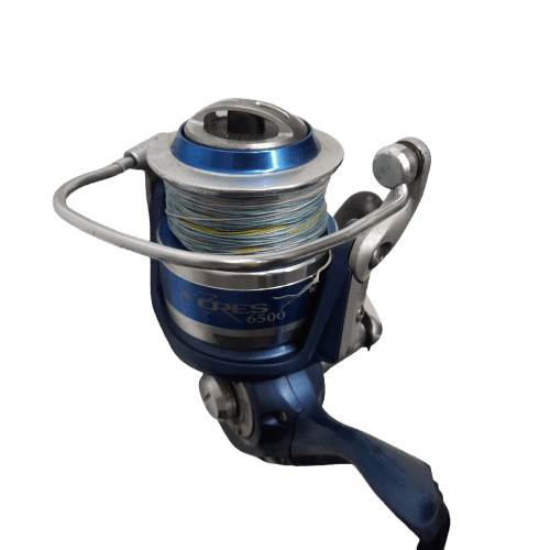 Azores 6500 Reel And Penn Ally Fishing Rod Black Reel Blue **Pick Up Only**