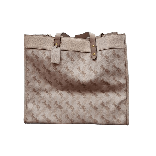 Coach H2022-89144 Cream 40CM Tote Bag With Dust Bag And Entrupy Certificate