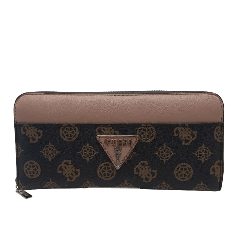 Ladies Guess Wallet Brown/Pink