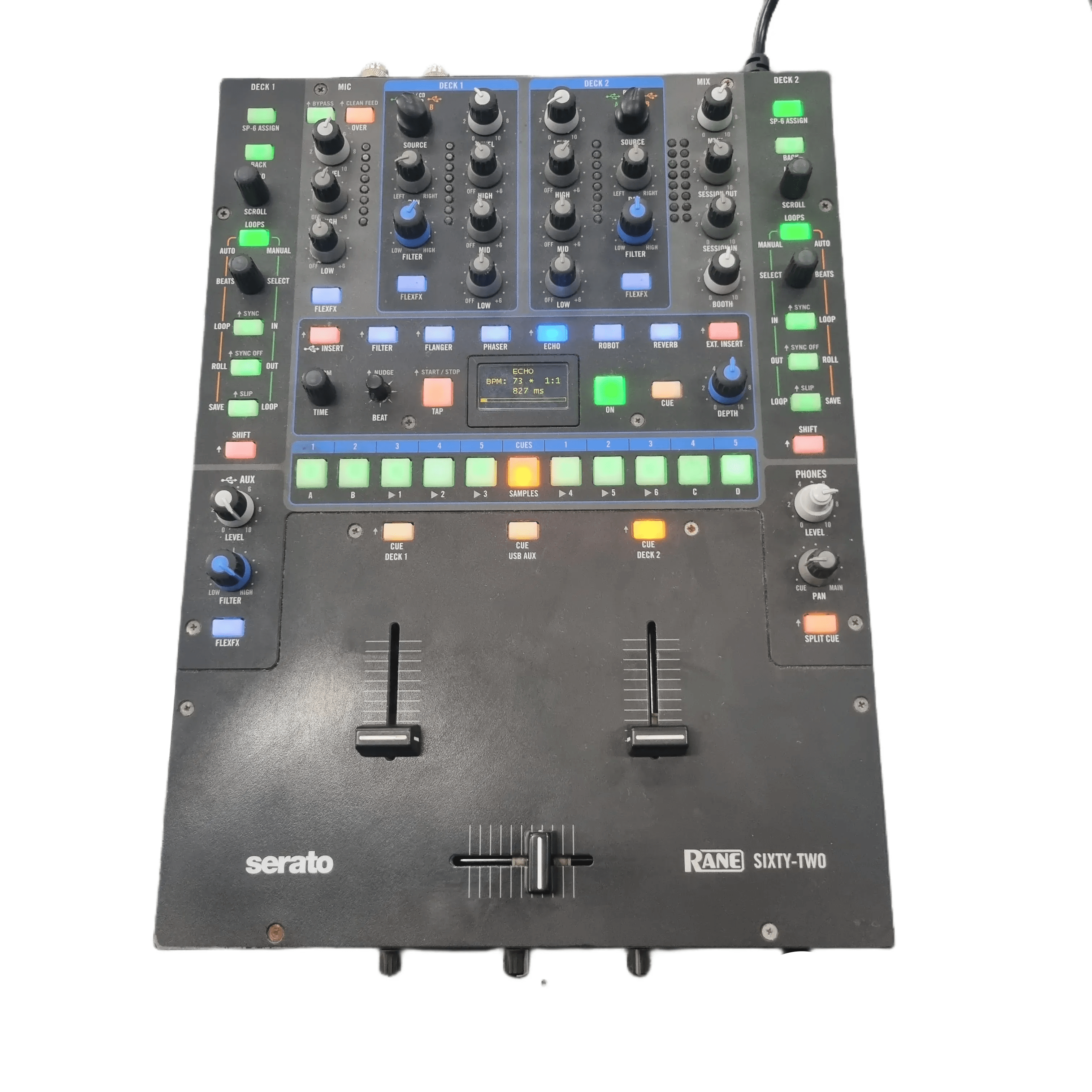 Rane Sixty Two 2 Channel Mixer – Battle DJ Mixer – Serato