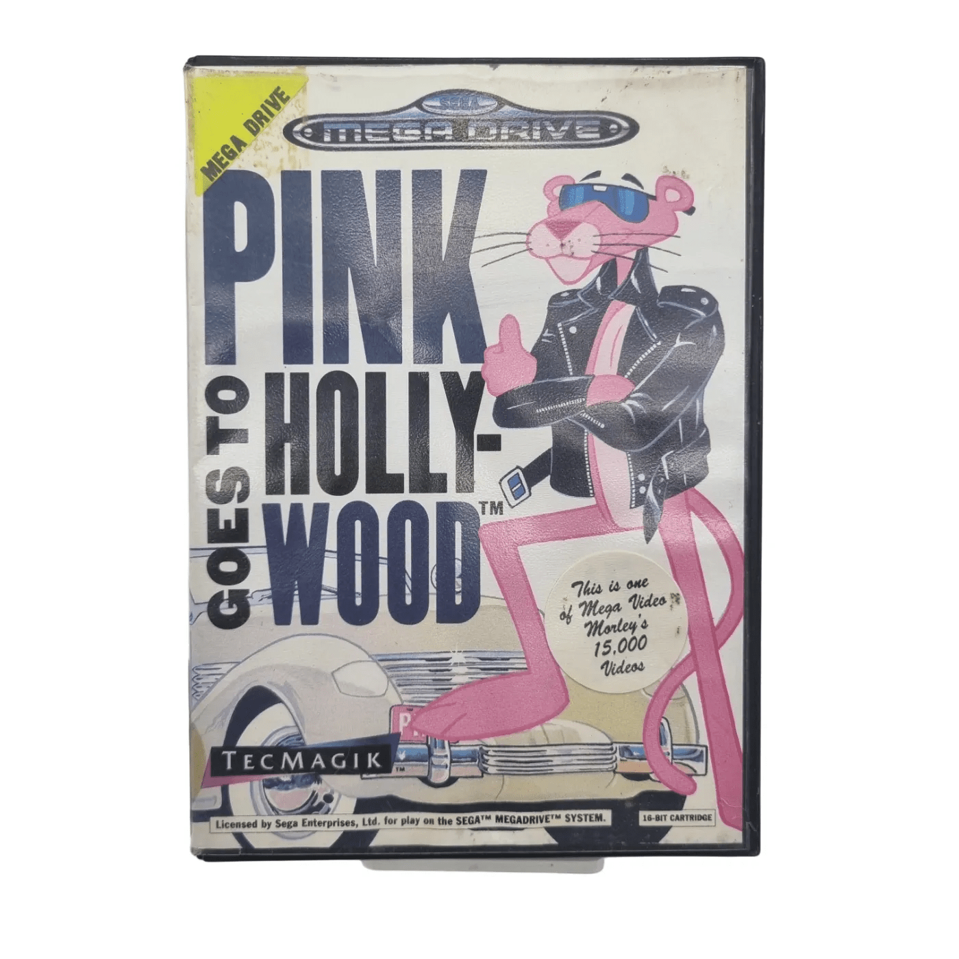 SEGA Game Cartridge – Pink Goes to Hollywood in Case (WR)