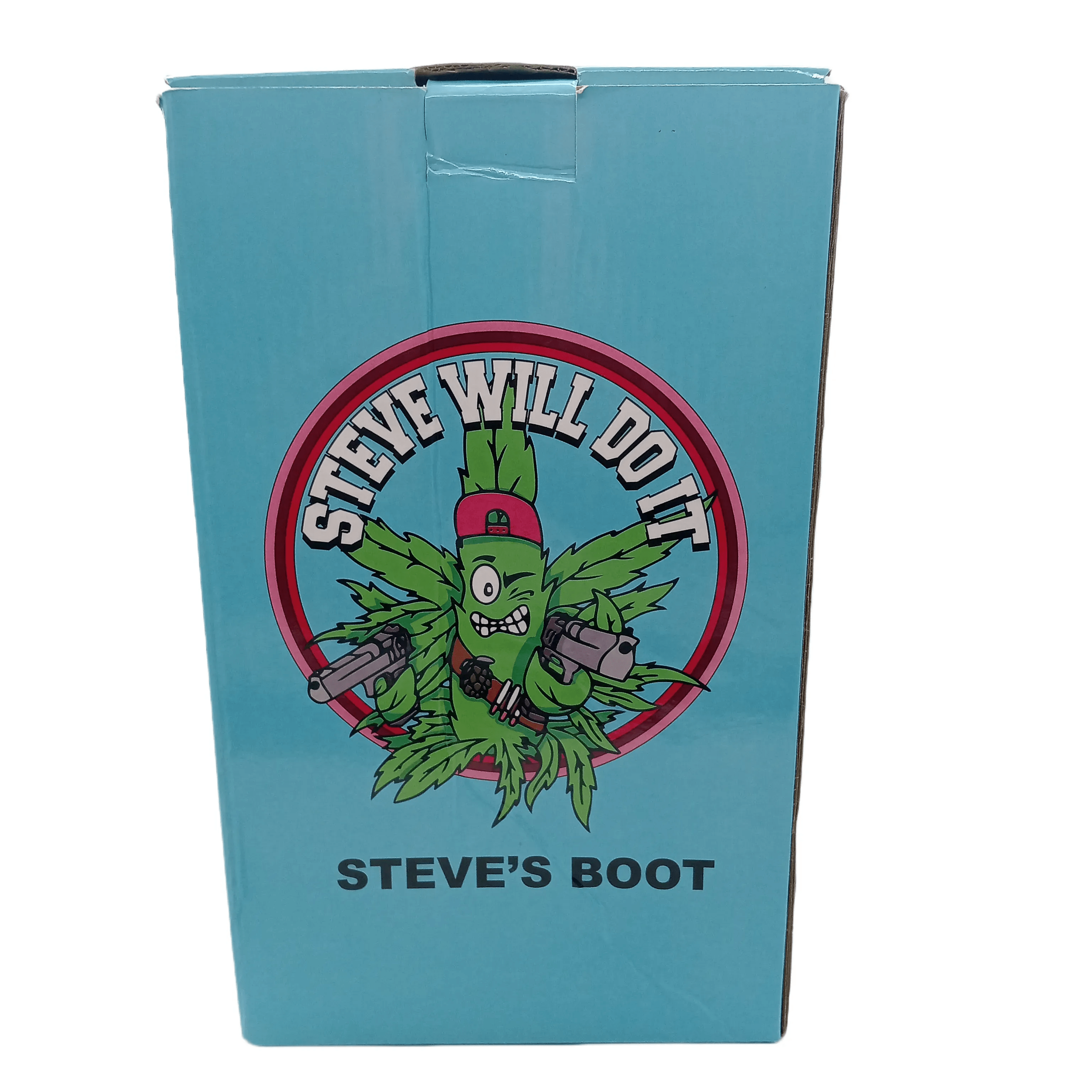 Steve Will Do It Glass with box