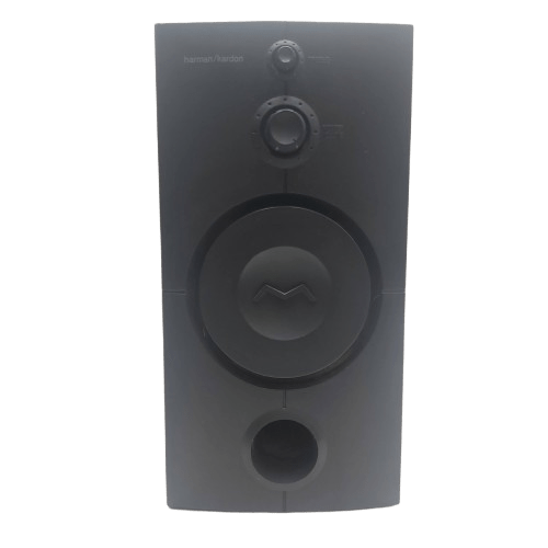 Harman Kardon HK395 3-Piece Amplified Speaker System – 2 Satellite Speakers + Subwoofer, 30W (NA)