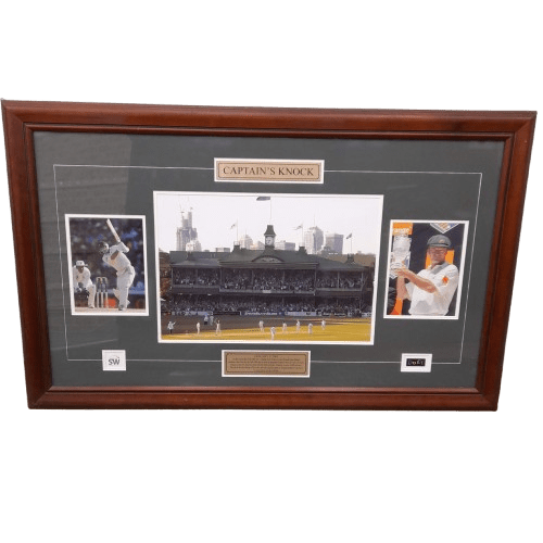 Steve Waugh Captains Knock Pitcure In Frame Jan 2003 (GE)