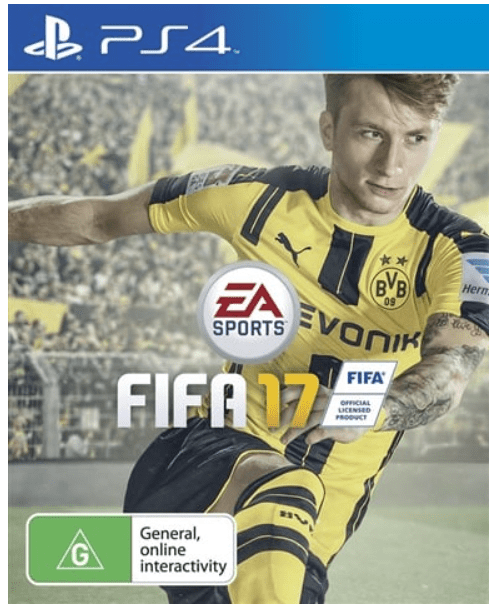 Sony Playstation 4 Fifa 17, Very Good Condition, With Case No Manual (CP 1220434)