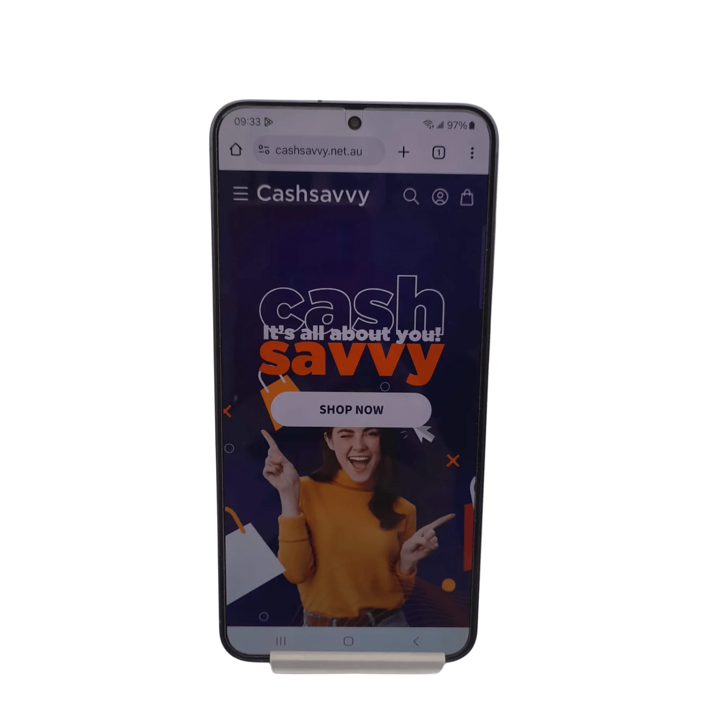 Samsung Galaxy S24+ 256GB Mobile Phone (SM-S9260 : Cobalt Violet) +Box +USB