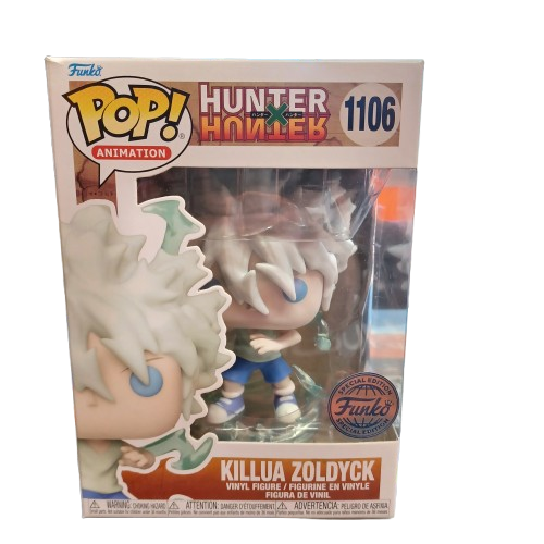 Funko Pop Killua Zoldyck Hunter X Hunter Number 1106 (LE134438)