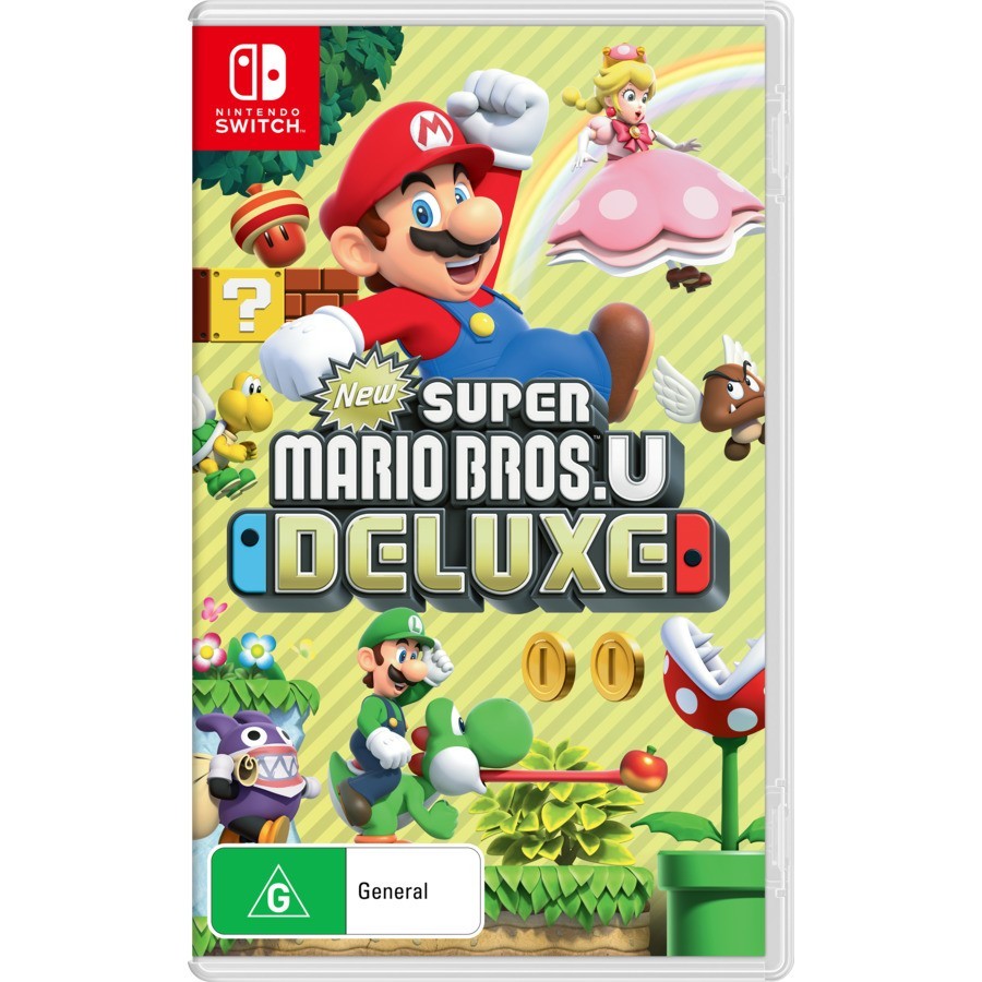 New Super Mario Bros U Deluxe – Nintendo Switch No Case Or Manual