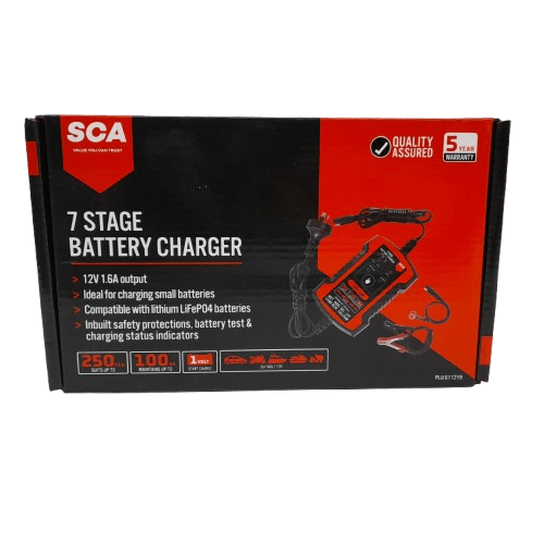 SCA 611219 12V 1.6Ah Battery Charger Like New (MR)