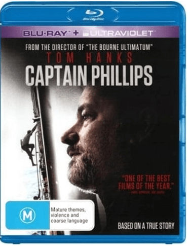 Captain Phillips Blu Ray Good Condition (CP)