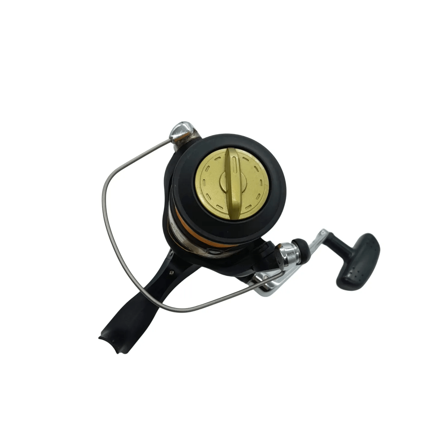 Shimano Reel – Fishing 6000FB Hyperloop Black/Gold with Orange Line (WR 1353300)