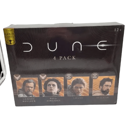 Dune Gold Label Pt 2 4 Pack Figures – Gurney Halleck , Paul Atreides , Chani , Stilgar – Mcfarlane