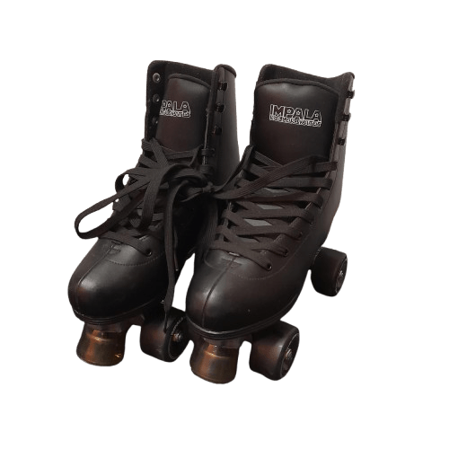 Impala Black Roller Skates – Men’s US 8 – Condition As Pictured