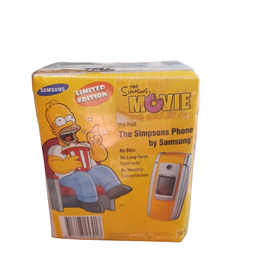 Samsung M300 The Simpsons Limited Edition Mobile Phone By Samsung