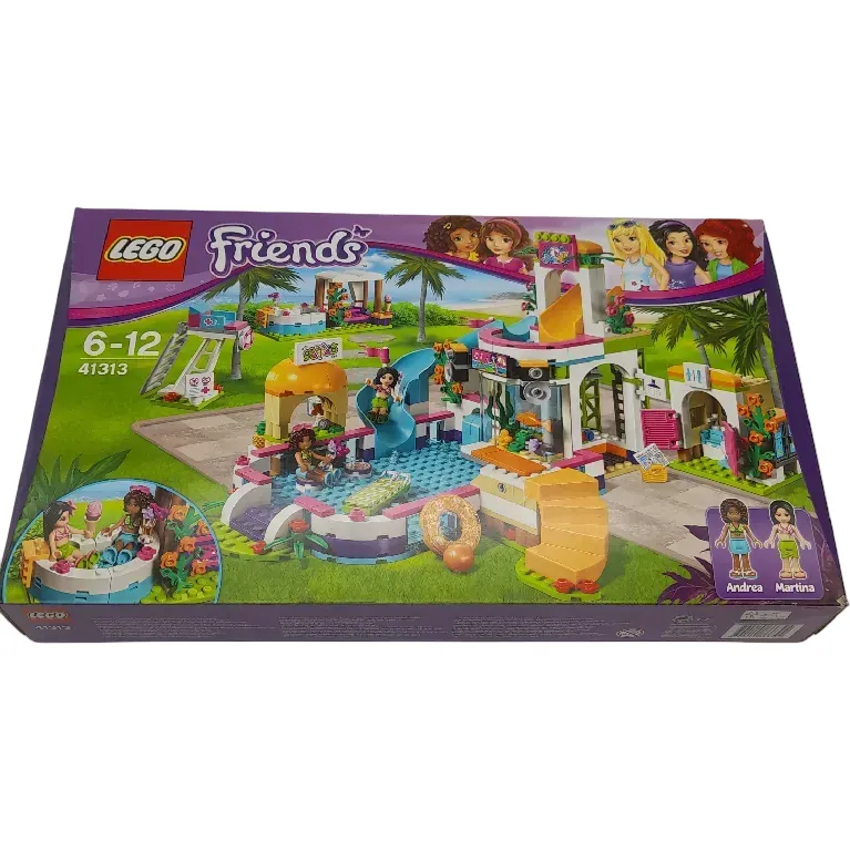 Friends Heartlake Summer Pool Lego Set 41313