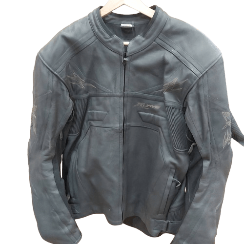 RJAYS Leather Riding Jacket 44 Black