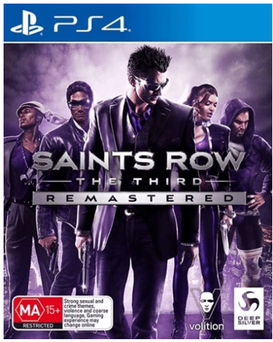 Saints Row The Third Remastered Playstation 4 Game – Very Good No Manual