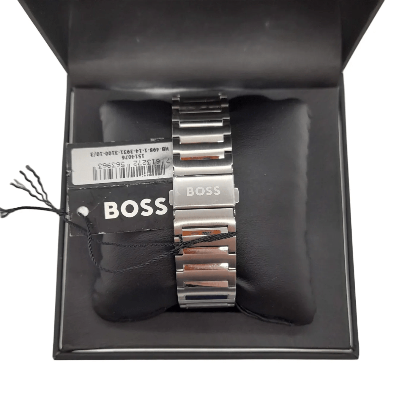 Mens Blue/Silver Boss Watch with Box & Certificate – WL 1335584
