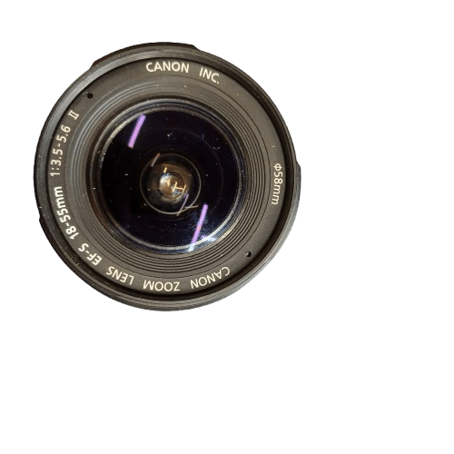 The Canon EOS 1000D With a 18-55 lens And Bag (LE)