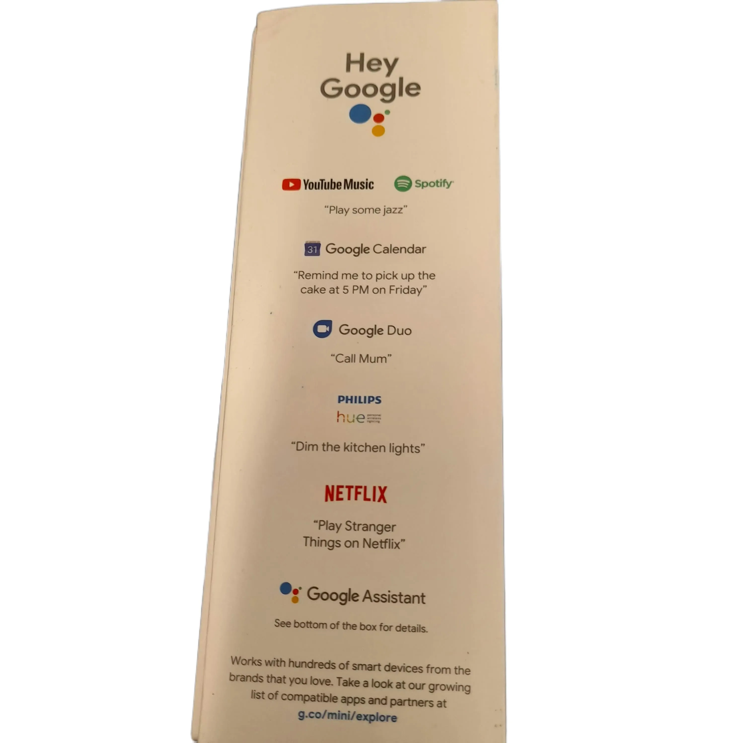 Google Nest Mini 2nd Generation In Box