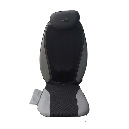 **LOCAL PICK UP ONLY** Homedics Shiatsu Massage Cushion, Grey/Black, Good Condition, With Attached Remote + Power Cord (NA 1355050)