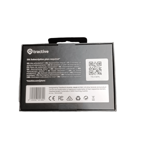 Tractive GPS & Health Tracker for Dogs Tractive GPS Tracker Dog 6 (Black)