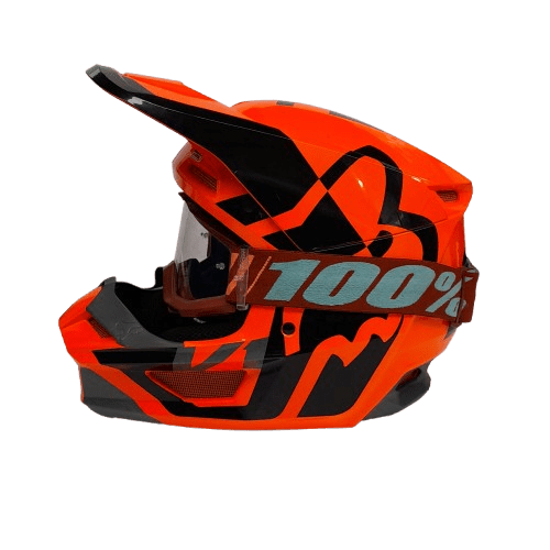Fox V1 ST-185 Youth Racing Helmet Size L
