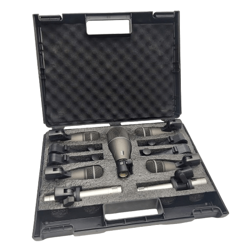 Samson Drum Kit Microphone DK707 Black With Case  (NA 1345204)