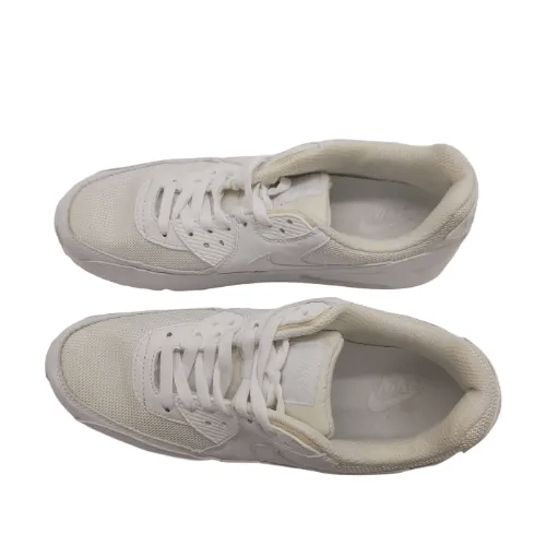 Nike Air Max 90 “Triple White” Sneakers – US Men’s Size 13