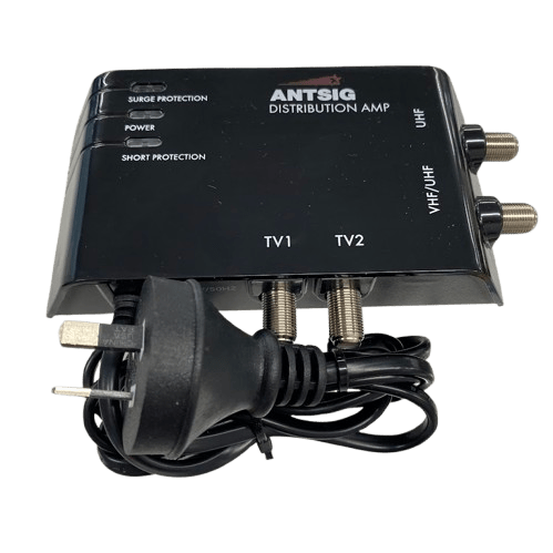 Antsig 2 Way Indoor Distribution Amplifier – Like New with Box