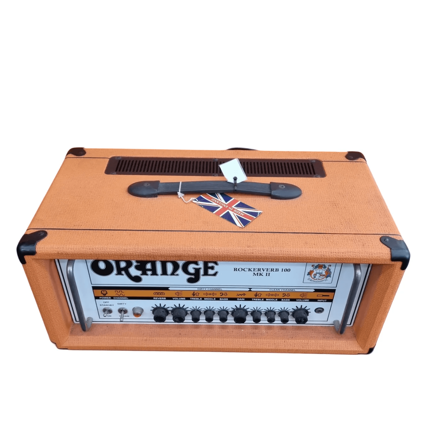 Orange Rockerverb 100 MK II 2-Channel 100-Watt Guitar Amp Head 2010 – 2014  +Power (WR 1346512) *PICK UP ONLY*
