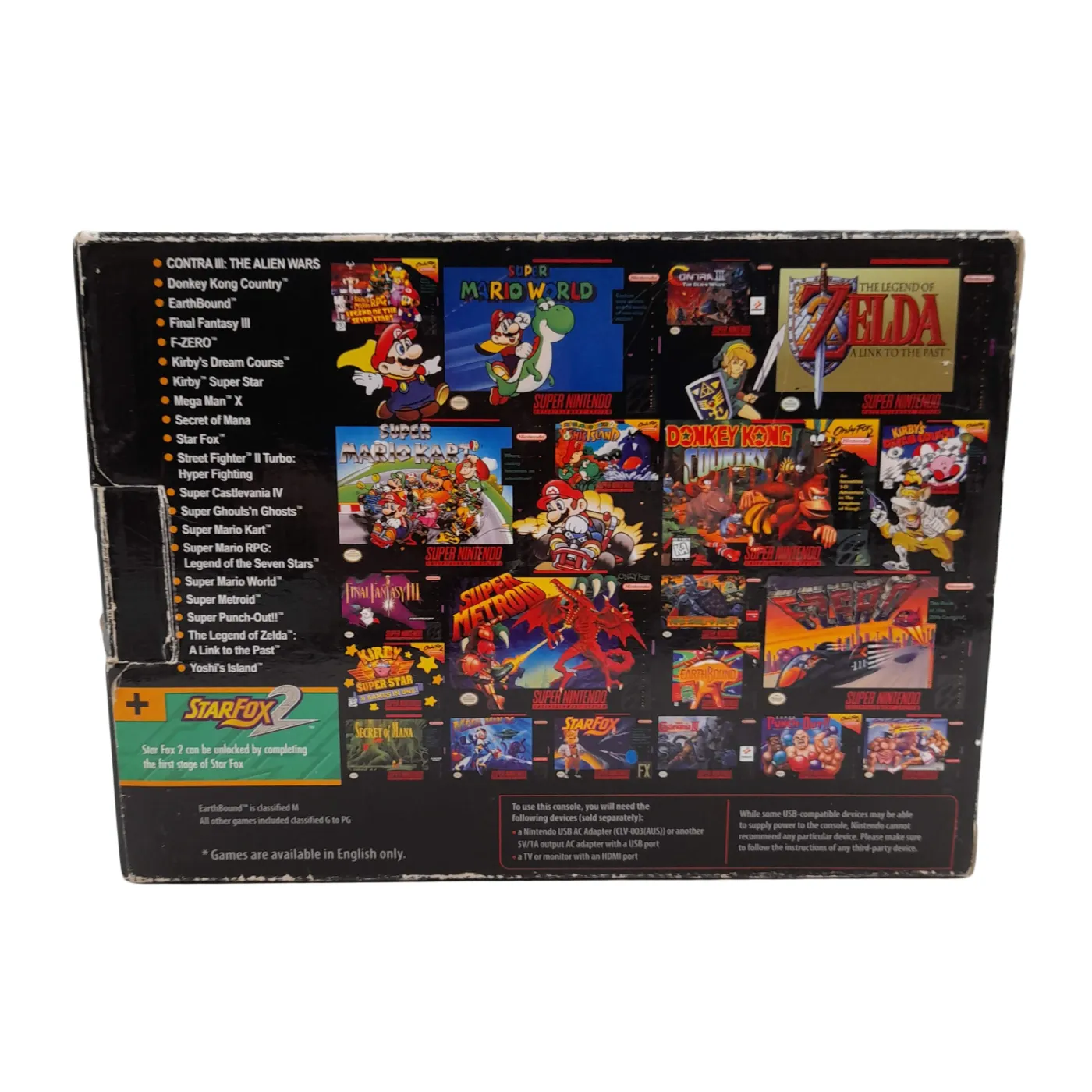 SNES Classic Mini Nintendo Console CVL-301 – WL 1357932