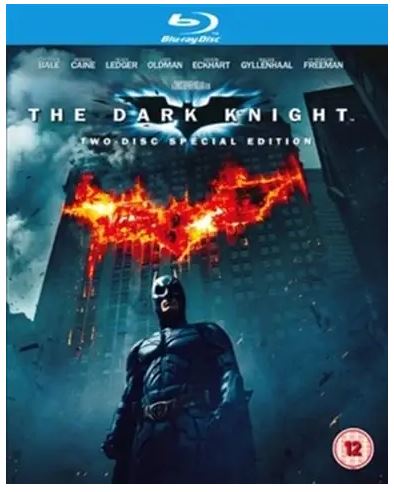 Batman: The Dark Knight (2008) Two Disc Special Edition Blu Ray, Very Good Condition (GE14591)