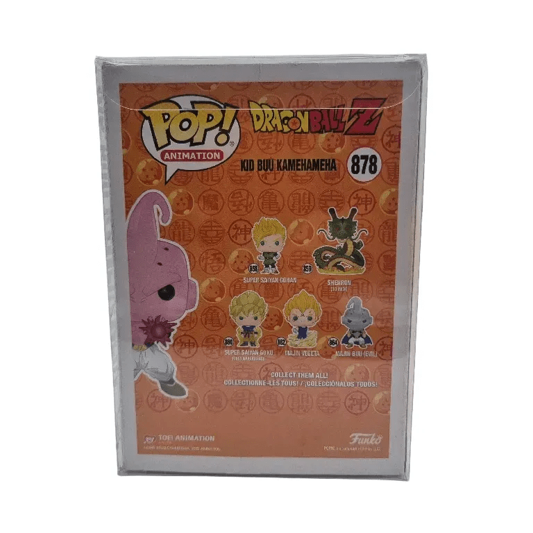 Funko Pop Dragon Ball Z – 878 Kid Buu Kamehameha + Pop Protector
