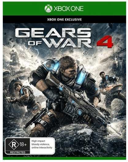 Gear Of Wars 4 Xbox One Game  Very Good Condition No Manual In Hard Metal Case