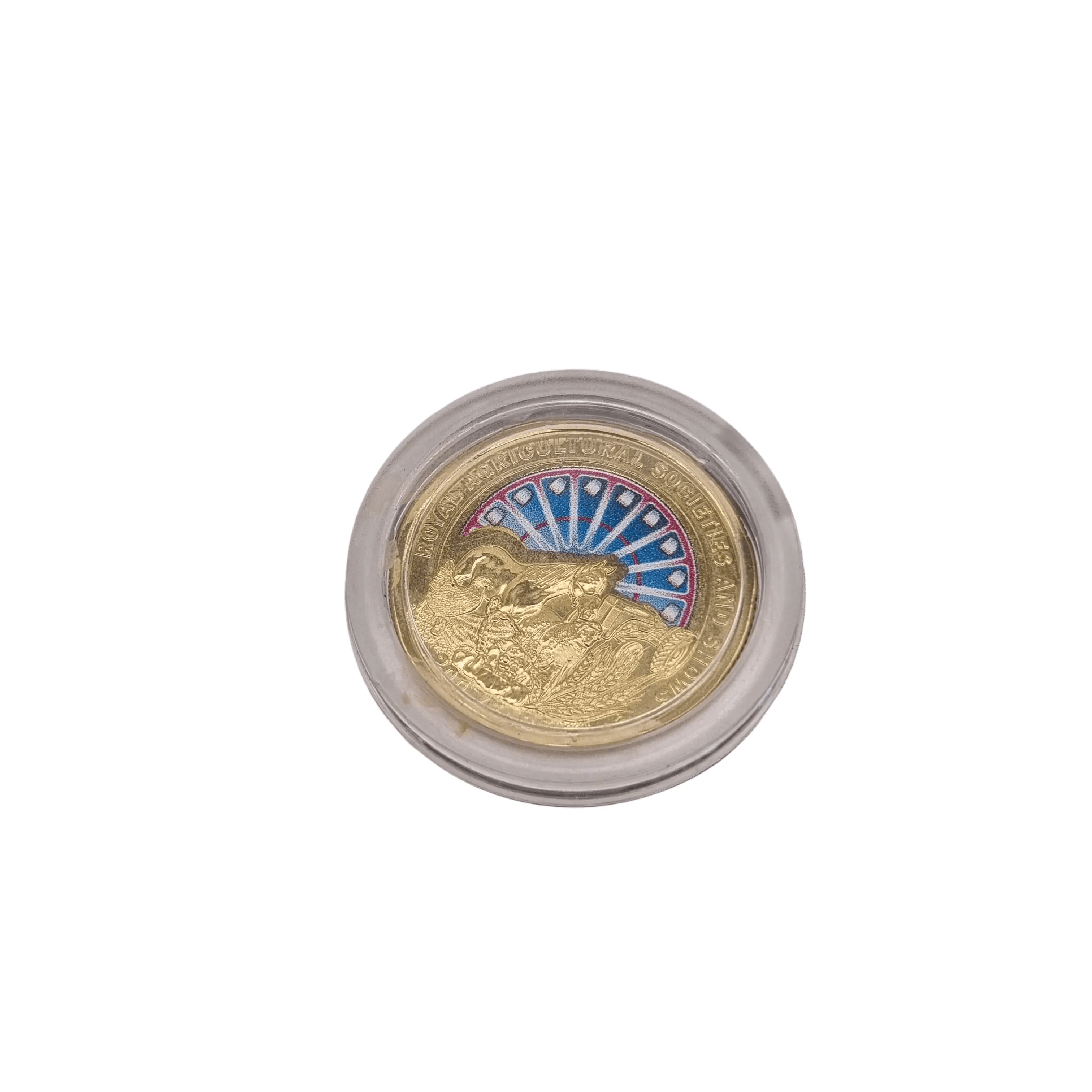 2022 $1 Bicentenary of the Royal Agricultural Society Coloured UNC Coin