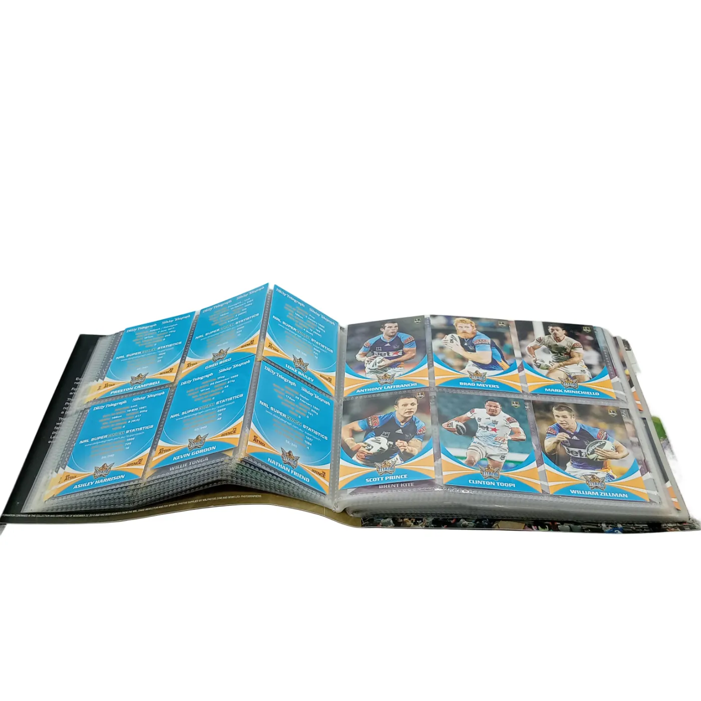 NRL Collector Cards Folder 2011 – Black Edition (WR 1330766)