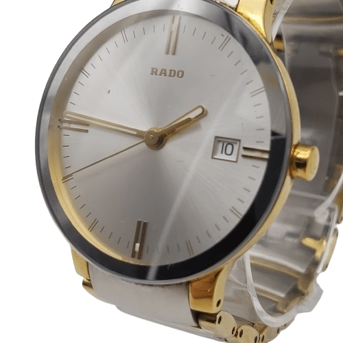 MENS SILVER RADO WATCH  115.0931.3 SILVER METAL BAND ANALOGUE WHITE SAPPHIRE CRYSTAL