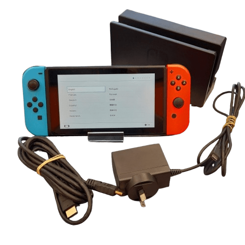 Nintendo Switch Console With Charger And Dock