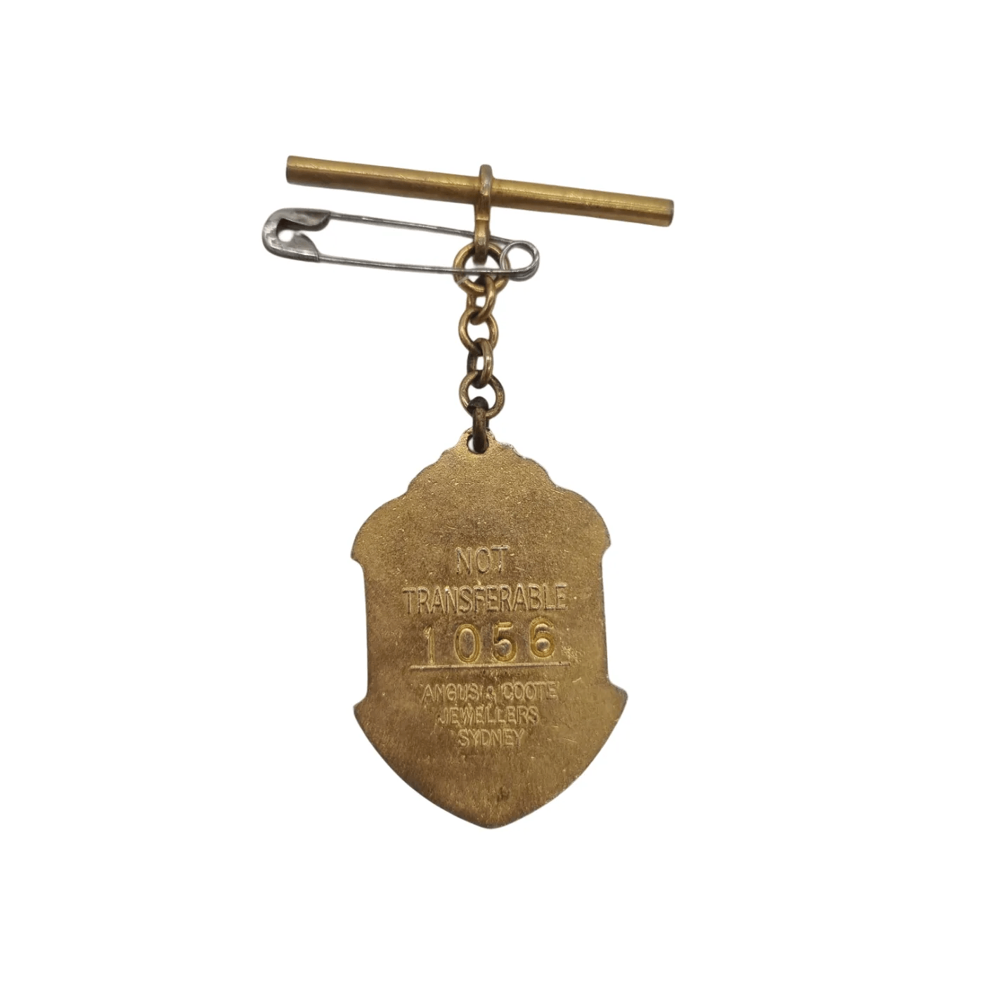 Angus & Coote Sydney Turf Club Pin – Red & Gold (WR 1342534)