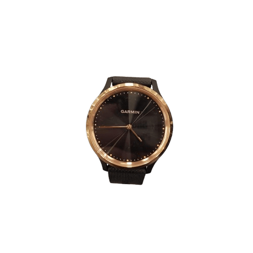 Garmin 43mm Vivomove HR Sport S/M Smartwatch – Rose Gold/Black