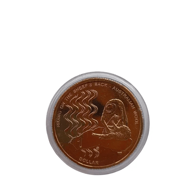 2011 Royal Australian Mint Australian Wool Two Coin Mint Set